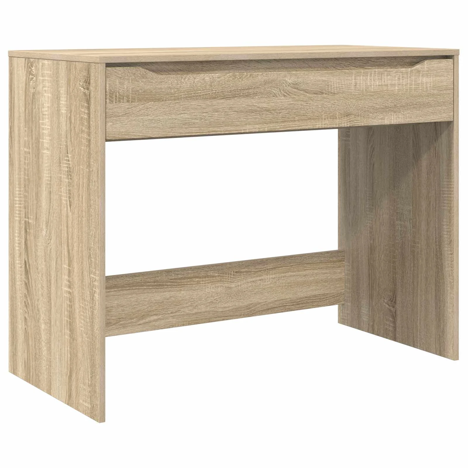 Bureau 100 x 50 x 78 cm chêne sonoma – vue de côté