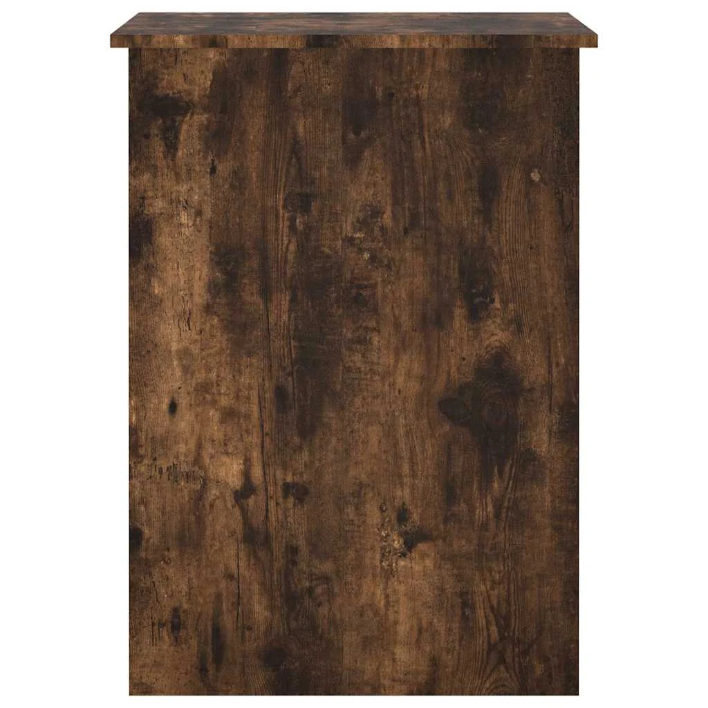 Bureau 100 x 55 x 75 cm chêne fumé bois d'ingénierie – vue en situation