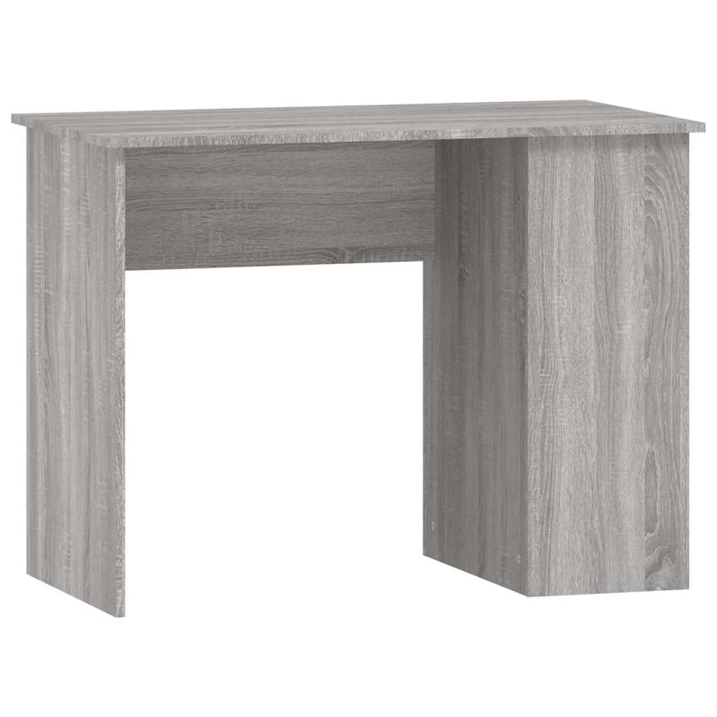 Bureau 100 x 55 x 75 cm sonoma gris bois d'ingénierie – vue de côté