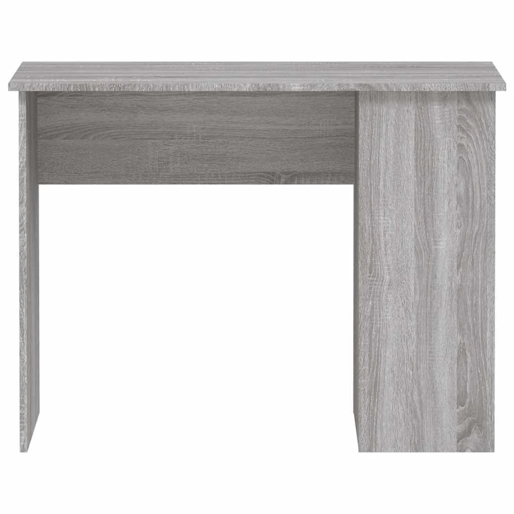Bureau 100 x 55 x 75 cm sonoma gris bois d'ingénierie – vue de détail