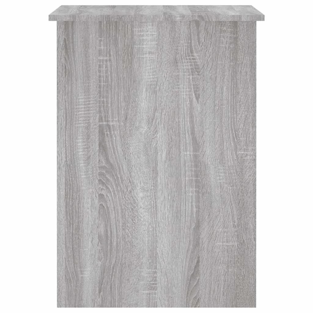 Bureau 100 x 55 x 75 cm sonoma gris bois d'ingénierie – vue en situation