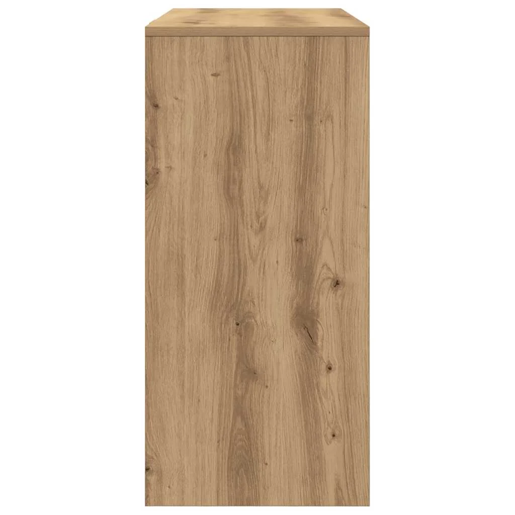 Bureau 102,5 x 35 x 75 cm chêne artisanal bois d'ingénierie – vue en situation