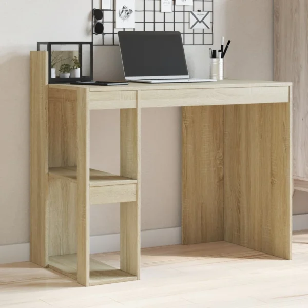 Bureau 103,5 x 56,5 x 94 cm chêne sonoma bois d'ingénierie – vue d’ensemble