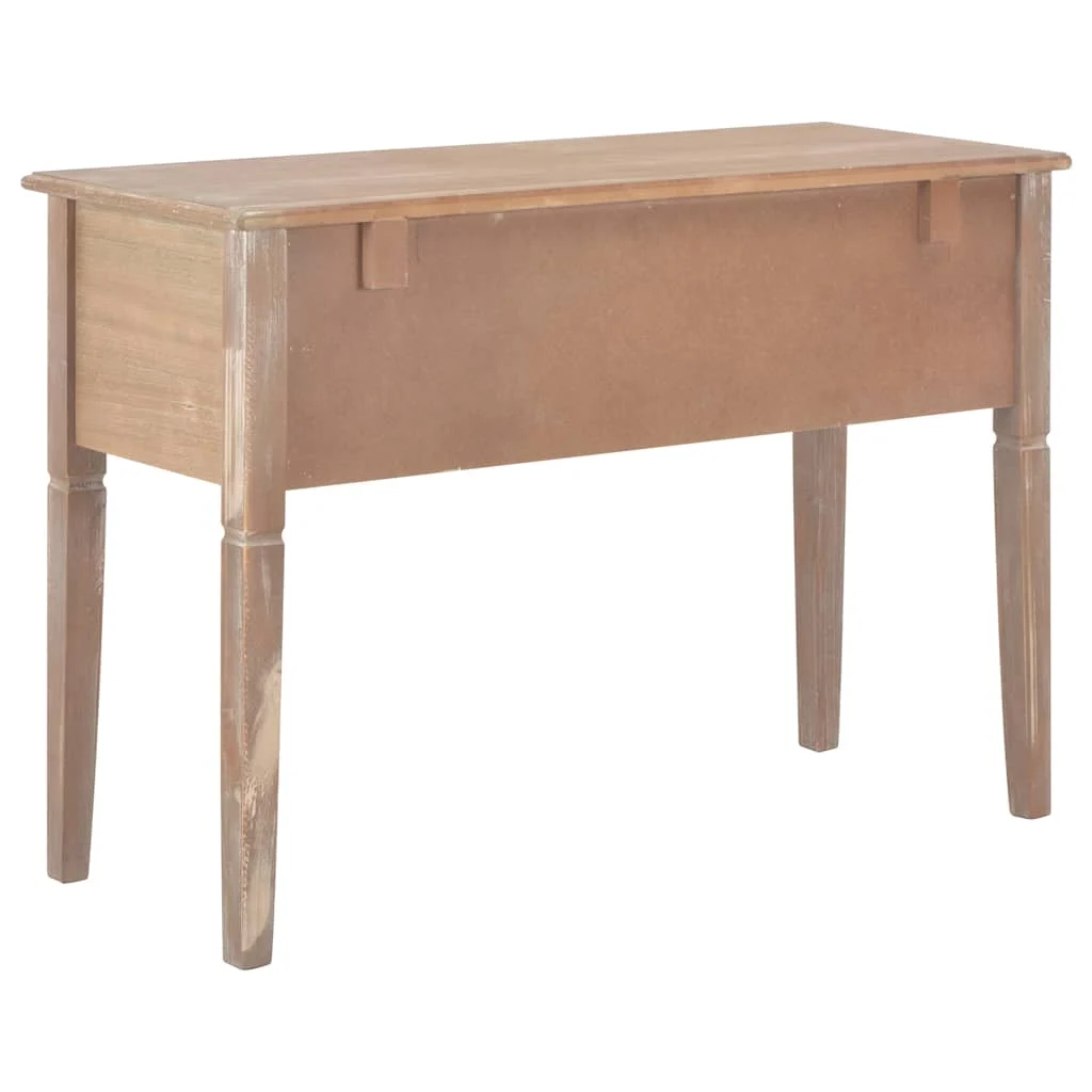 Bureau 109,5 x 45 x 77,5 cm marron mdf – vue en situation