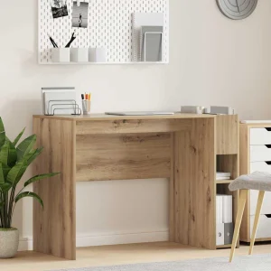 Bureau 109 x 50 x 78 cm chêne artisanal bois d'ingénierie – vue d’ensemble