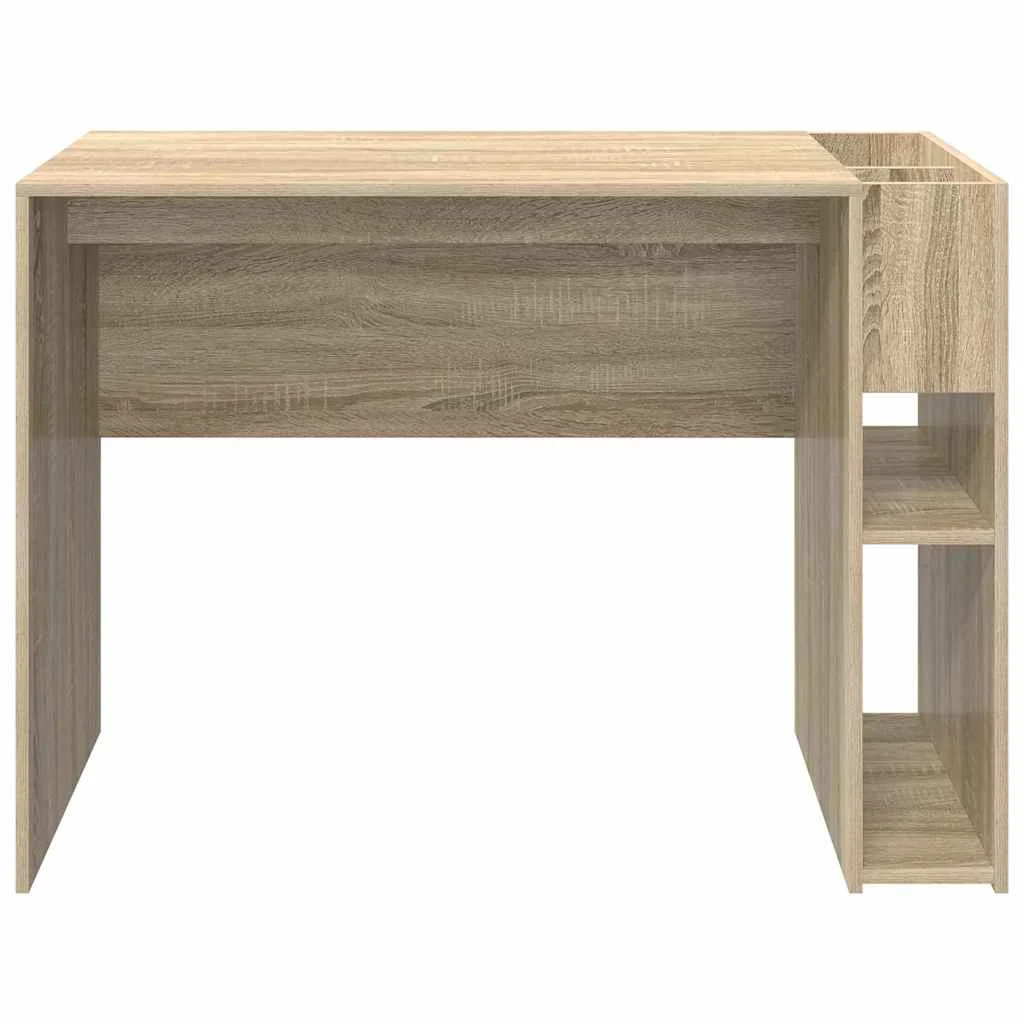 Bureau 109 x 50 x 78 cm chêne sonoma bois d'ingénierie – vue de dessus