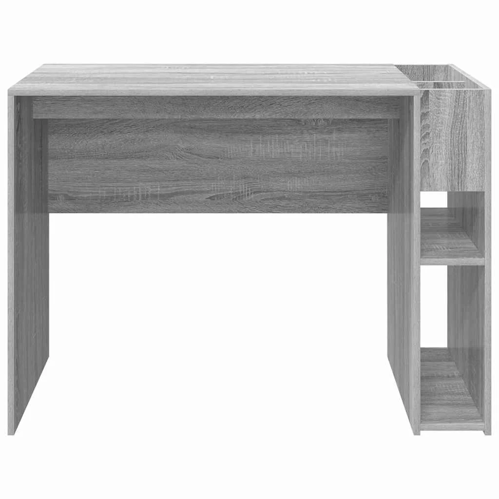 Bureau 109 x 50 x 78 cm sonoma gris bois d'ingénierie – vue de dessus
