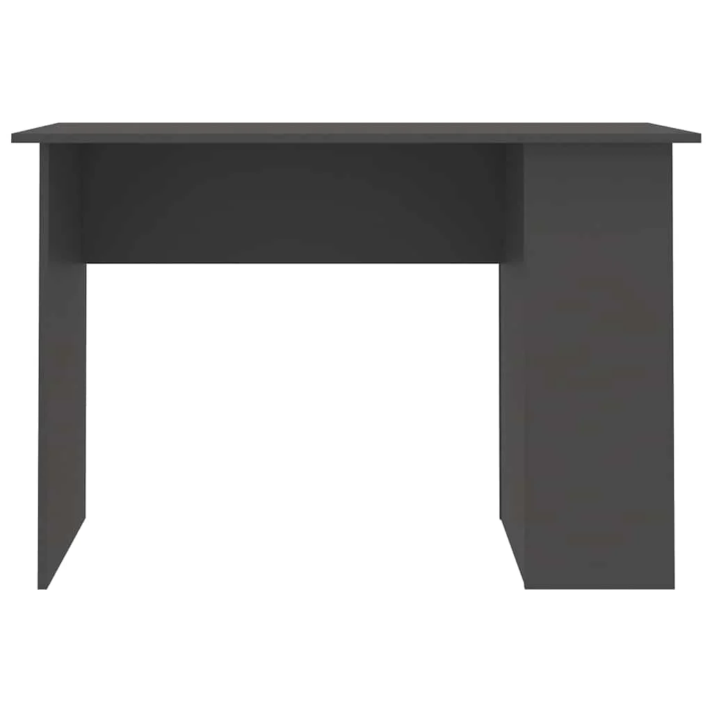 Bureau 110 x 60 x 73 cm gris aggloméré – vue de détail