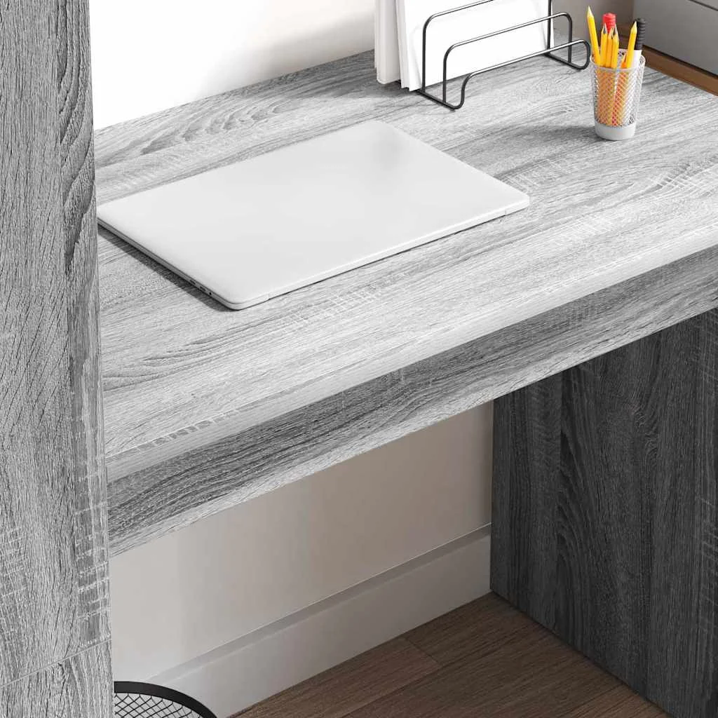 Bureau 113 x 54 x 120 cm sonoma gris bois d'ingénierie – vue en situation