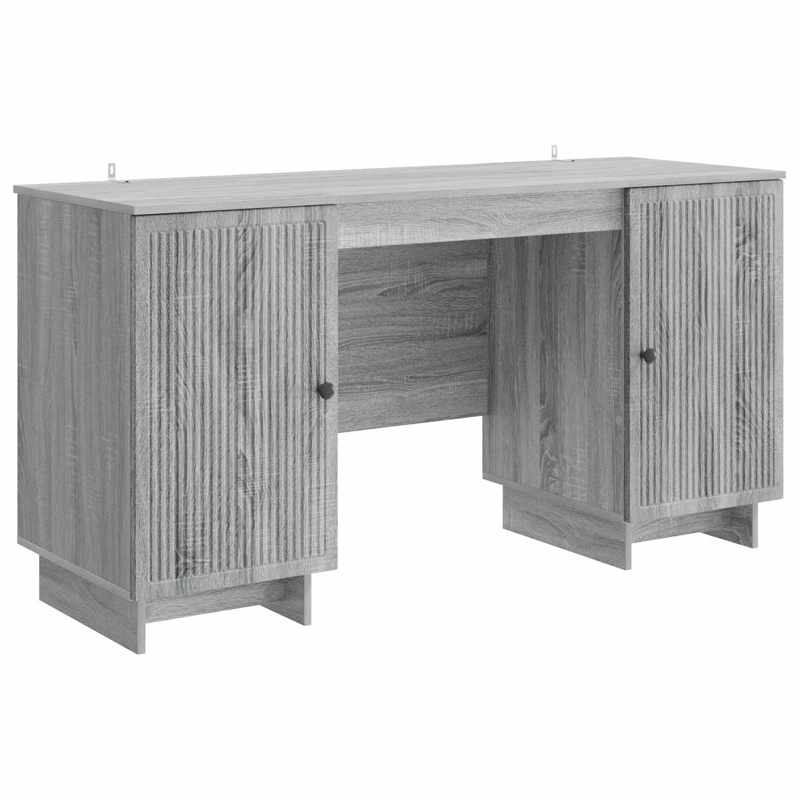 Bureau 142,5 x 50 x 75 cm sonoma gris bois d'ingénierie – vue de côté