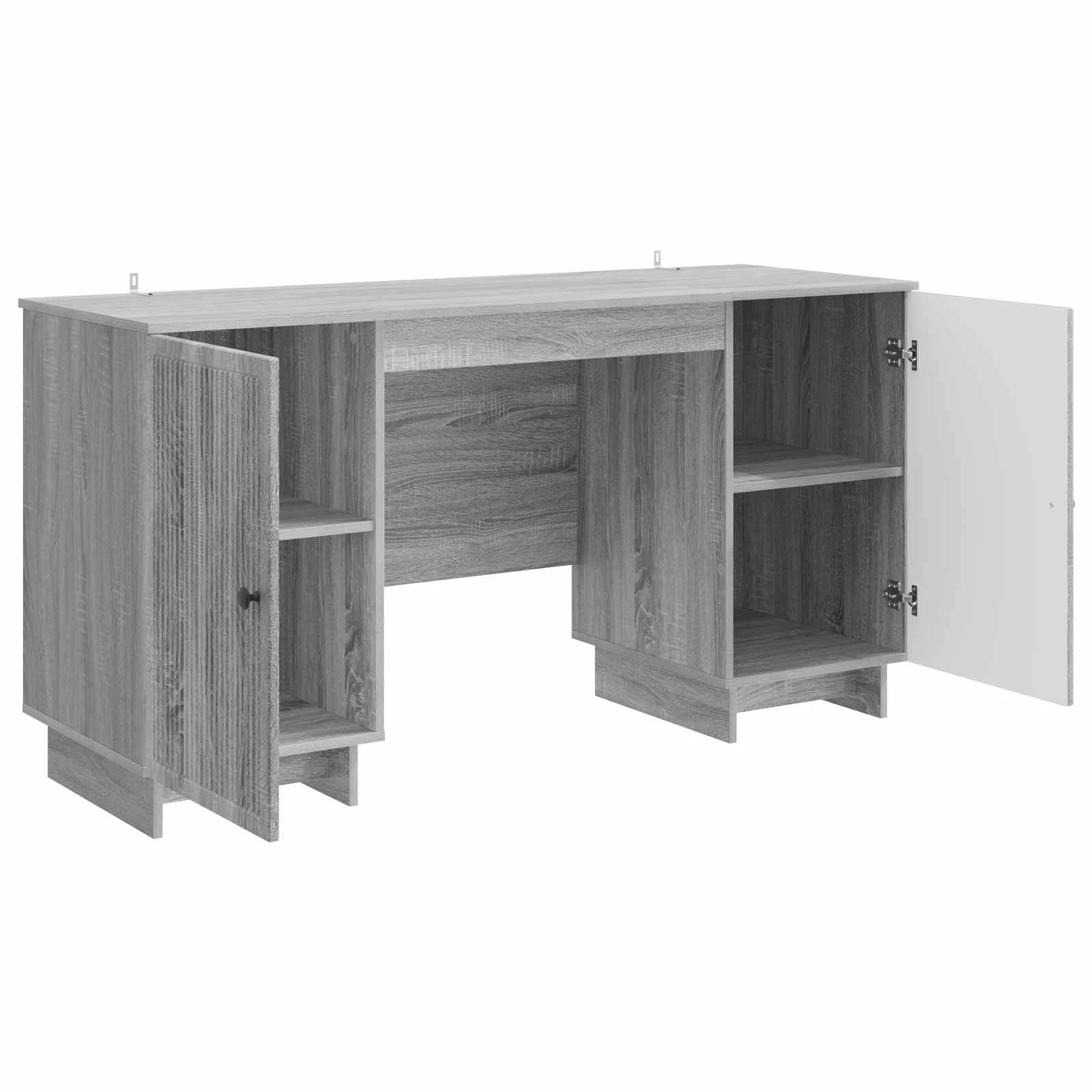 Bureau 142,5 x 50 x 75 cm sonoma gris bois d'ingénierie – vue en situation