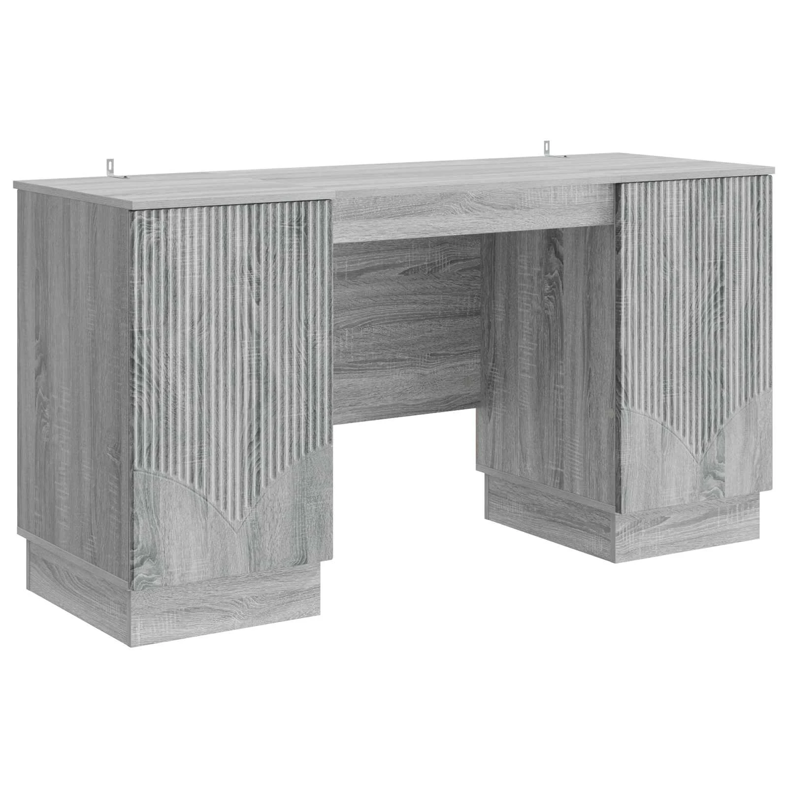 Bureau 142,5 x 50 x 75 cm sonoma gris bois d'ingénierie – modèle 7 – vue de côté