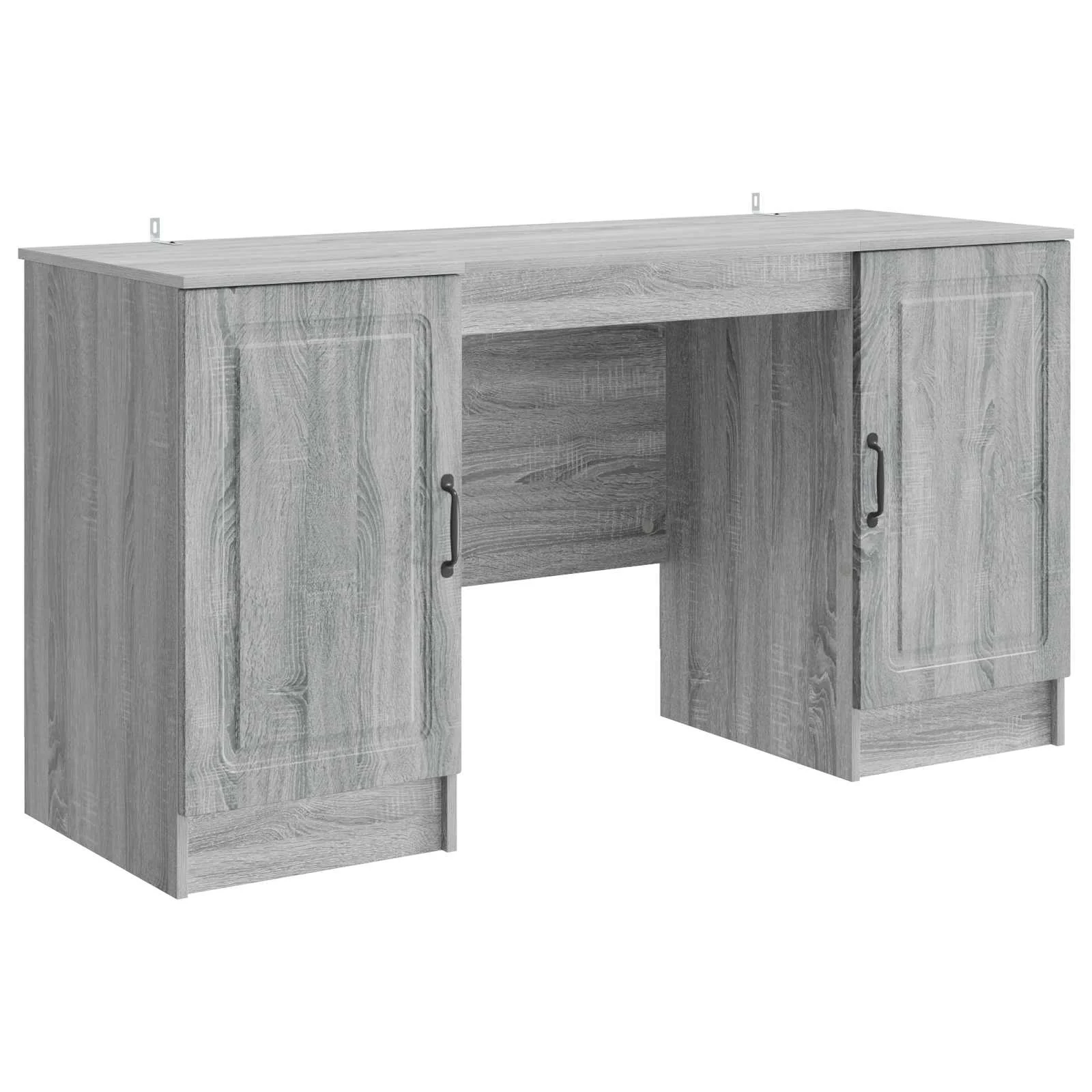 Bureau 142,5 x 50 x 75 cm sonoma gris bois d'ingénierie – modèle 9 – vue de côté