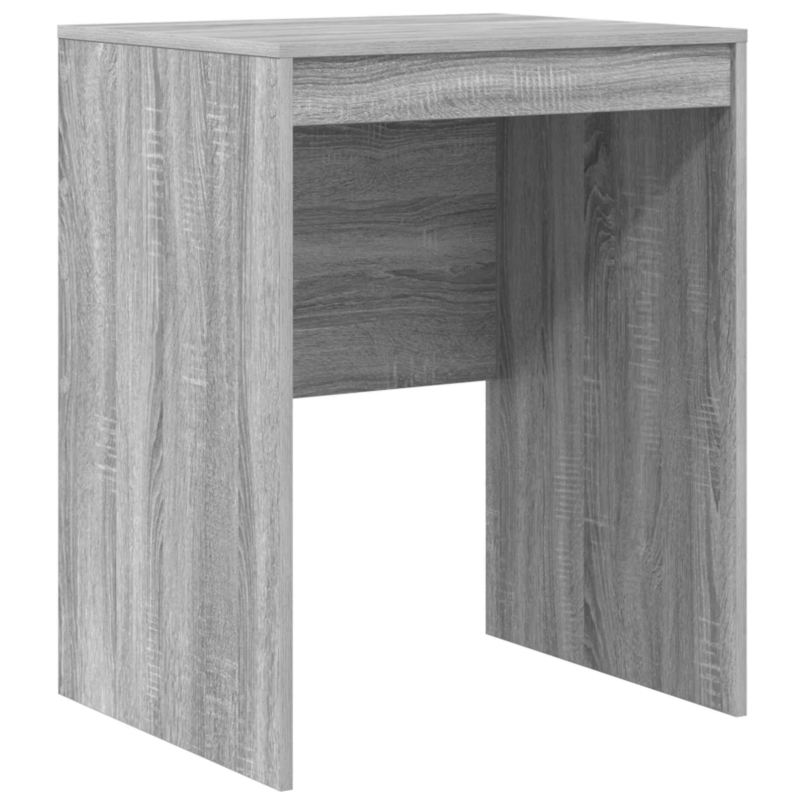 Bureau en 2 éléments 105,5 x 50 x 127 cm sonoma gris – vue de dessus