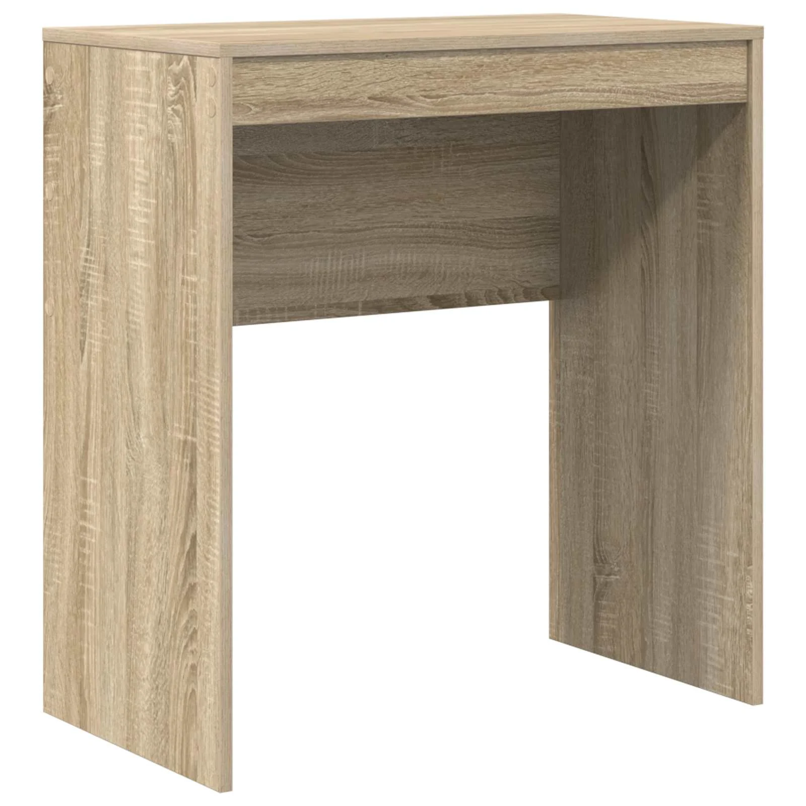 Bureau en 2 éléments 115,5 x 40 x 127 cm chêne sonoma – vue de dessus