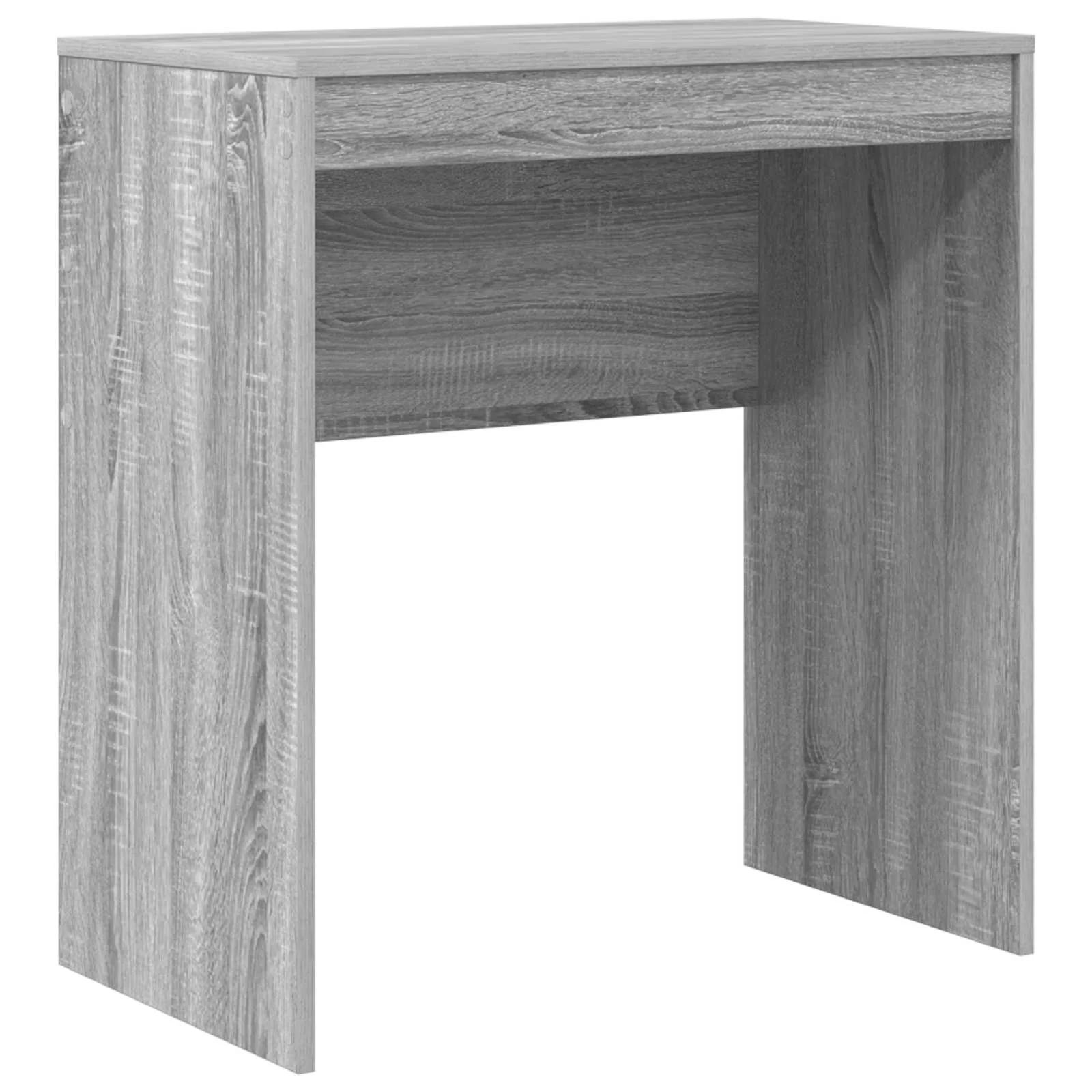 Bureau en 2 éléments 115,5 x 40 x 127 cm sonoma gris – vue de dessus