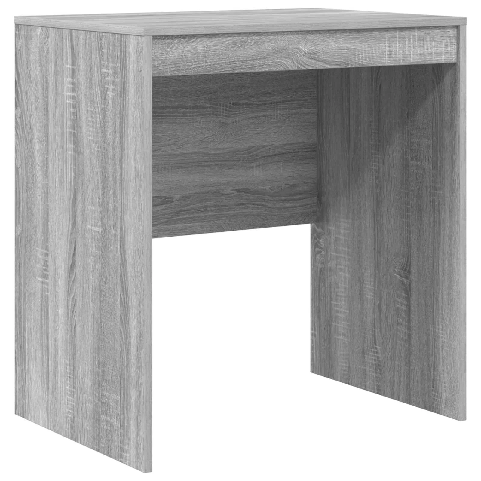 Bureau en 2 éléments 115,5 x 50 x 127 cm sonoma gris – vue de dessus