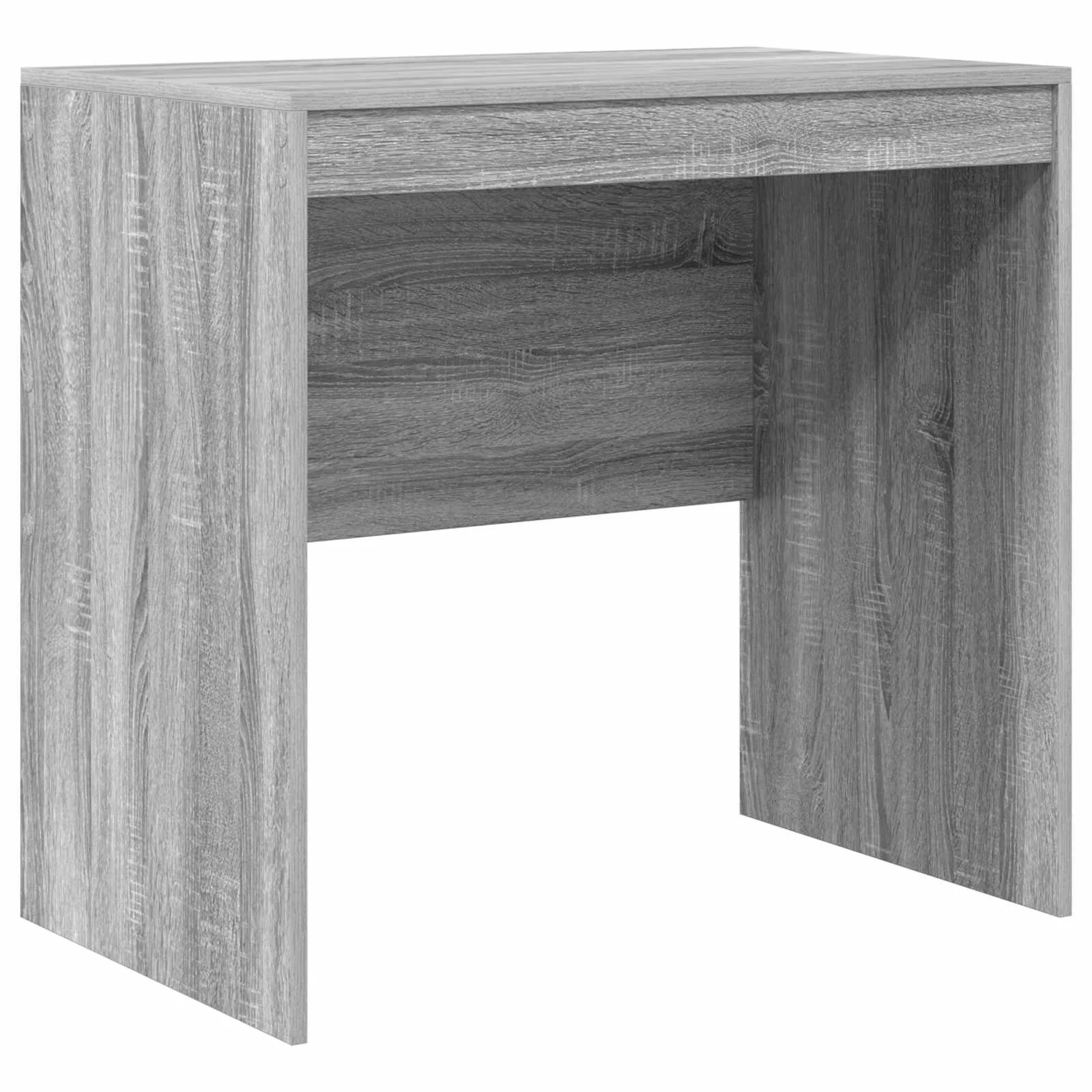 Bureau en 2 éléments 125,5 x 50 x 127 cm sonoma gris – vue de dessus