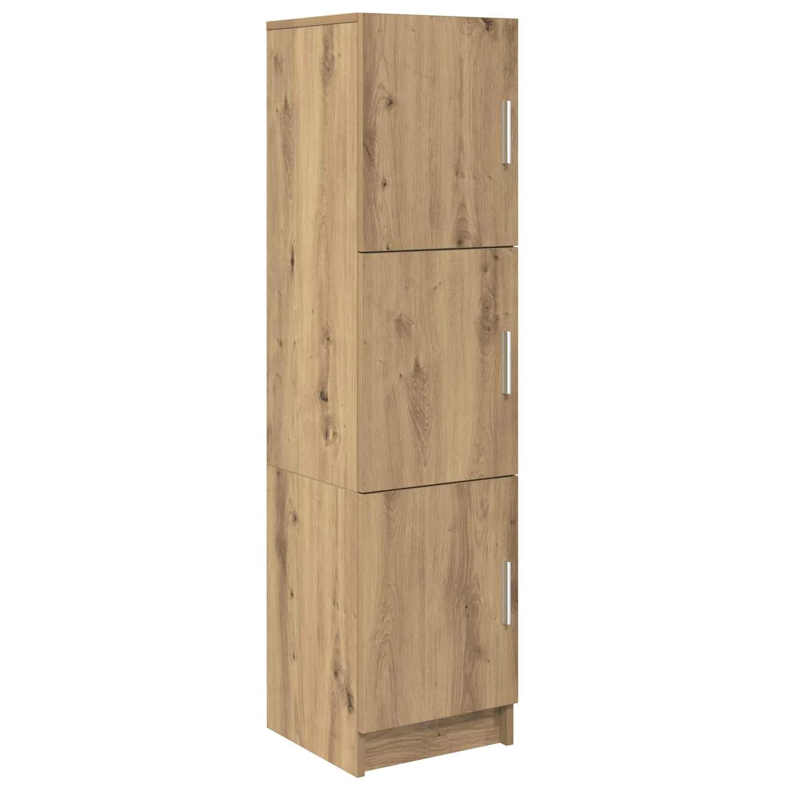 Bureau en 2 éléments 133,5 x 50 x 124 cm chêne artisanal – vue de dos