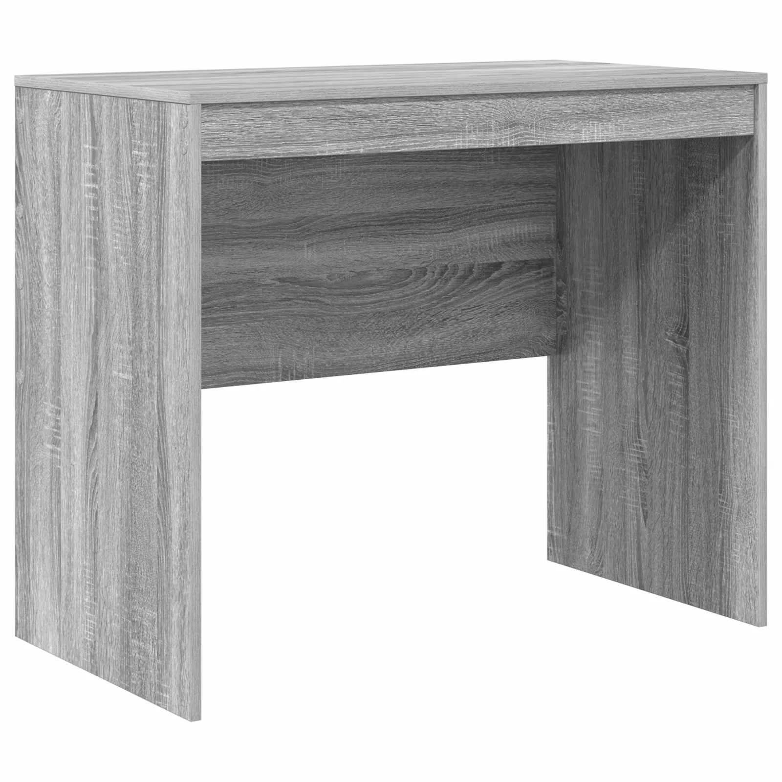 Bureau en 2 éléments 135,5 x 50 x 127 cm sonoma gris – vue de dessus