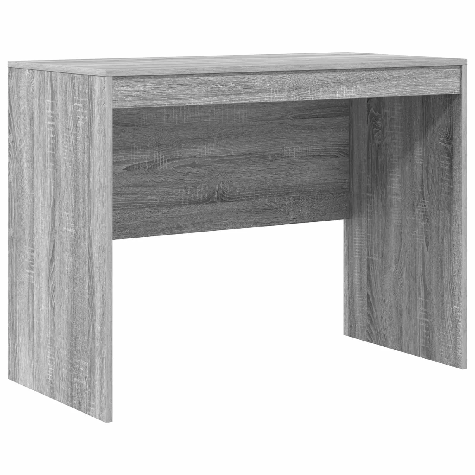 Bureau en 2 éléments 145,5 x 50 x 127 cm sonoma gris – vue de dessus