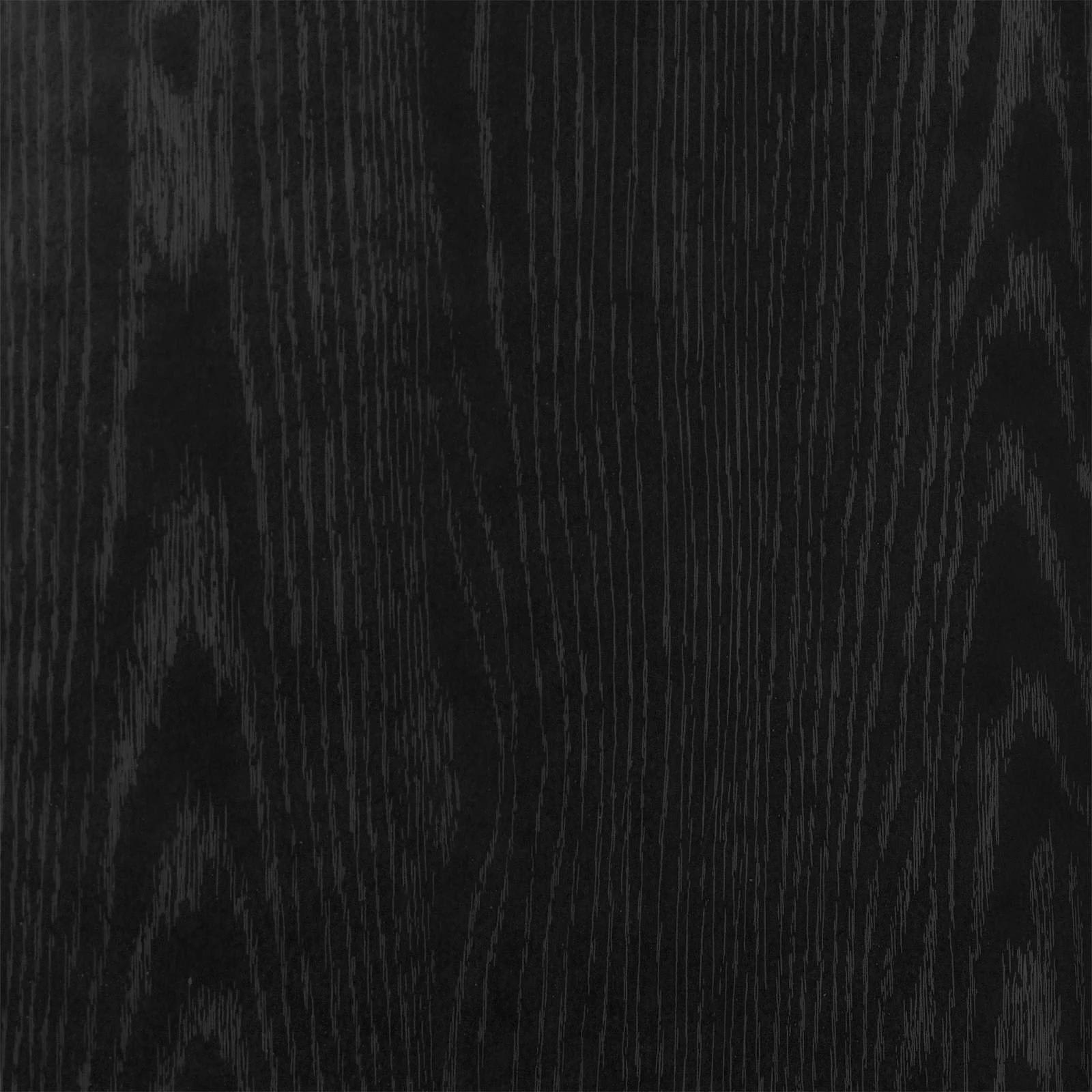 Bureau 2 pièces 140 x 50 x 76 cm chêne noir bois d'ingénierie – vue de dos