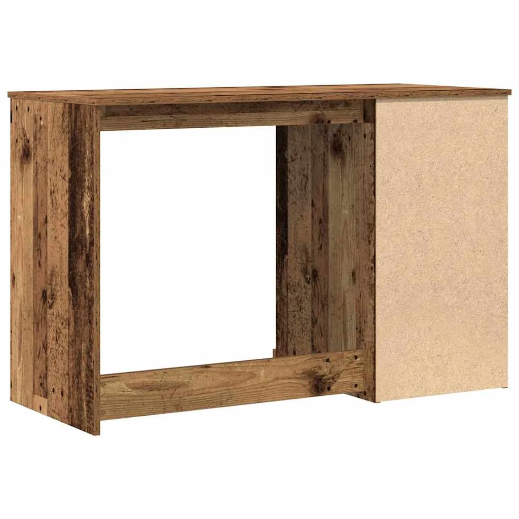 Bureau 50 x 115 x 75 cm bois ancien bois d'ingénierie – vue de dos