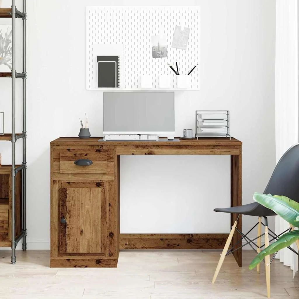 Bureau 50 x 115 x 75 cm bois ancien bois d'ingénierie – vue en situation