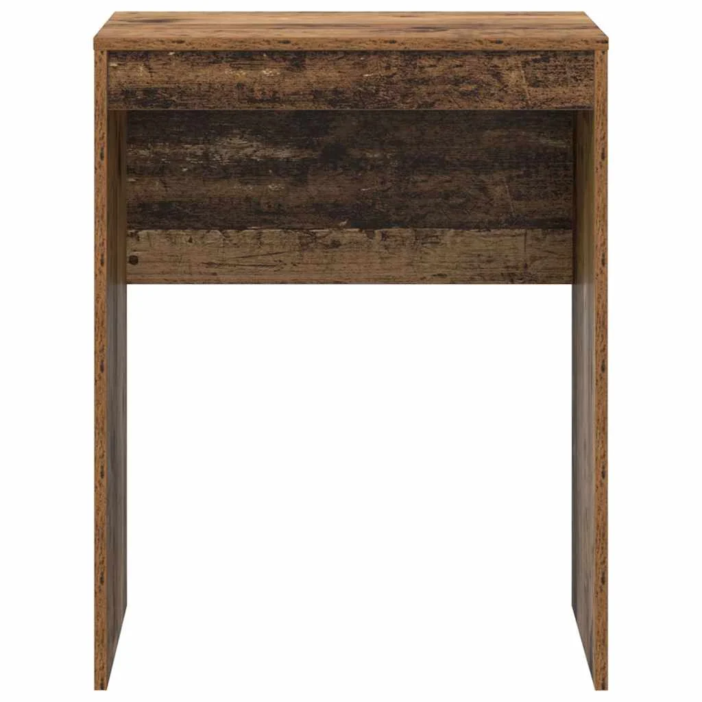 Bureau 60 x 40 x 76 cm bois ancien bois d'ingénierie – vue de dessus