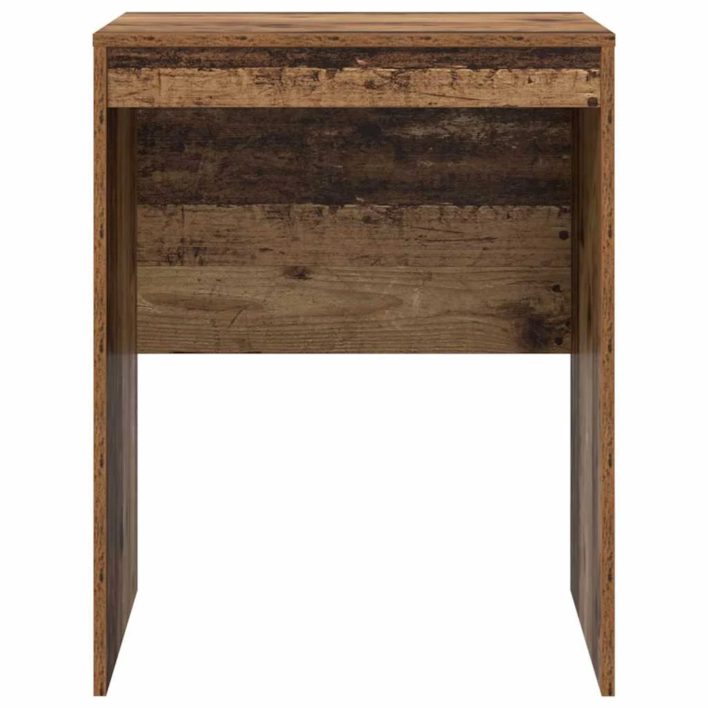 Bureau 60 x 50 x 76 cm bois ancien bois d'ingénierie – vue de dessus