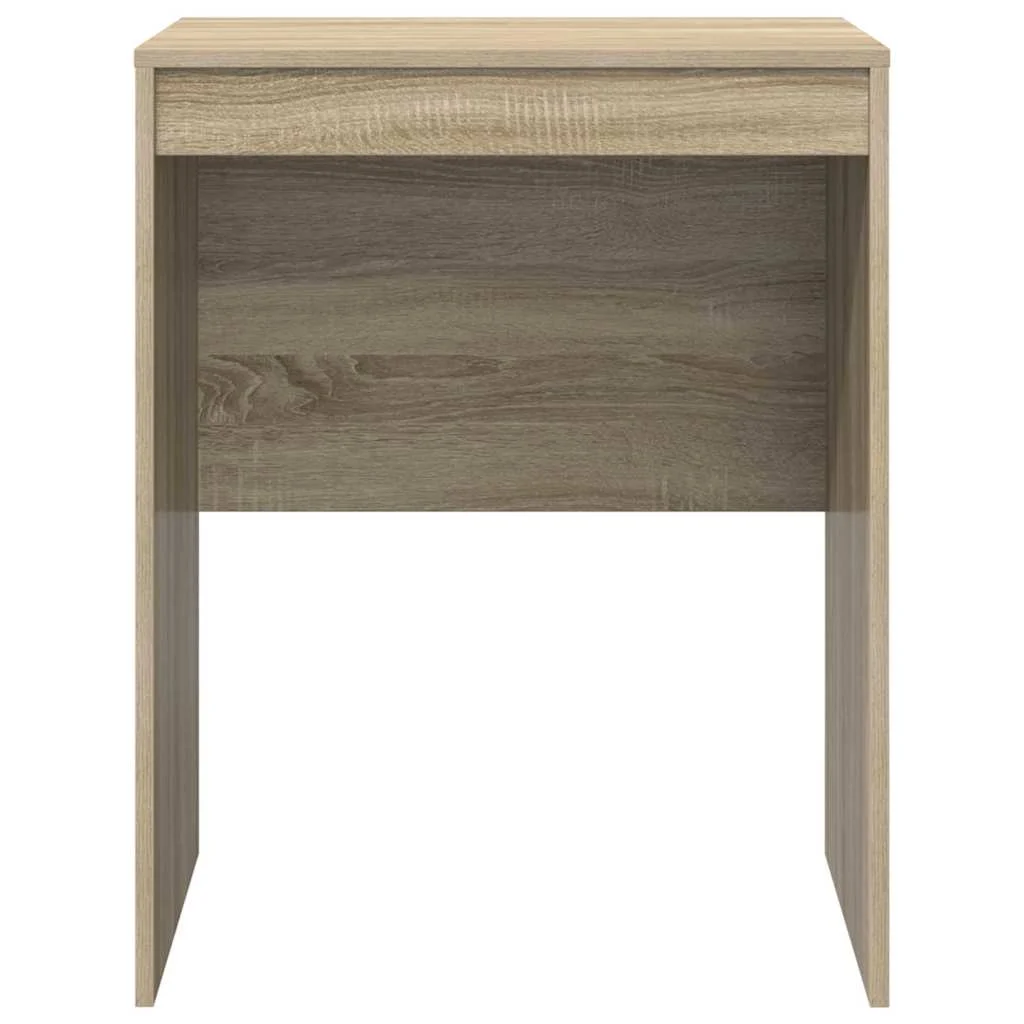 Bureau 60 x 50 x 76 cm chêne sonoma bois d'ingénierie – vue de dessus