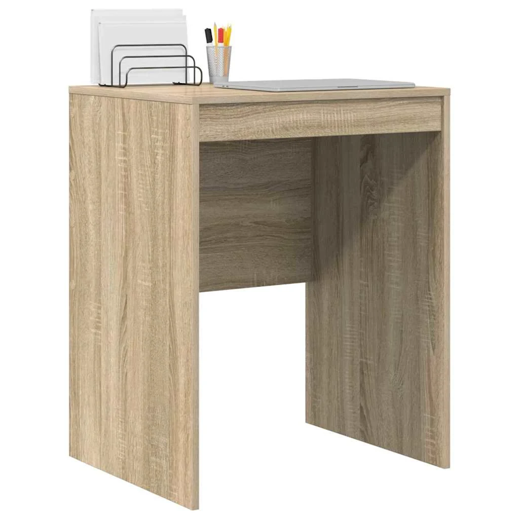 Bureau 60 x 50 x 76 cm chêne sonoma bois d'ingénierie – vue de détail