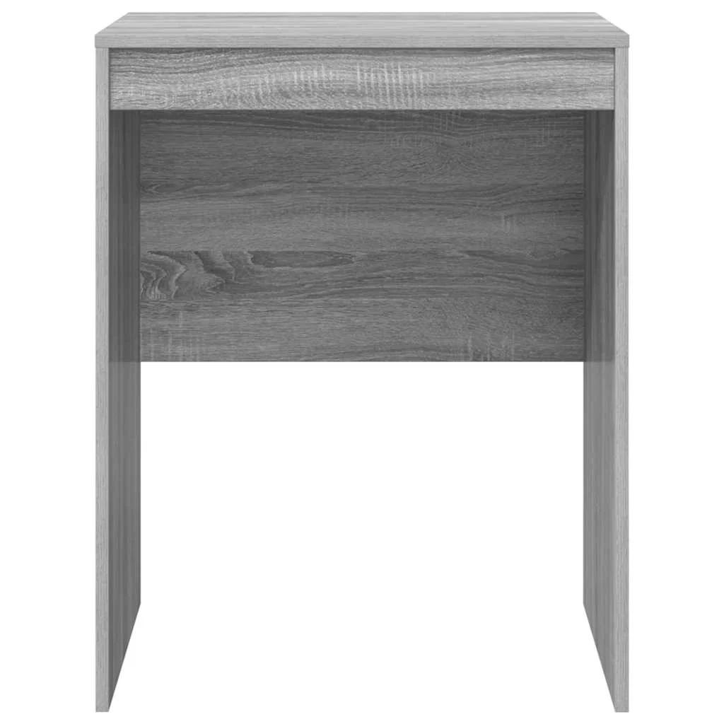 Bureau 60 x 50 x 76 cm sonoma gris bois d'ingénierie – vue de dessus