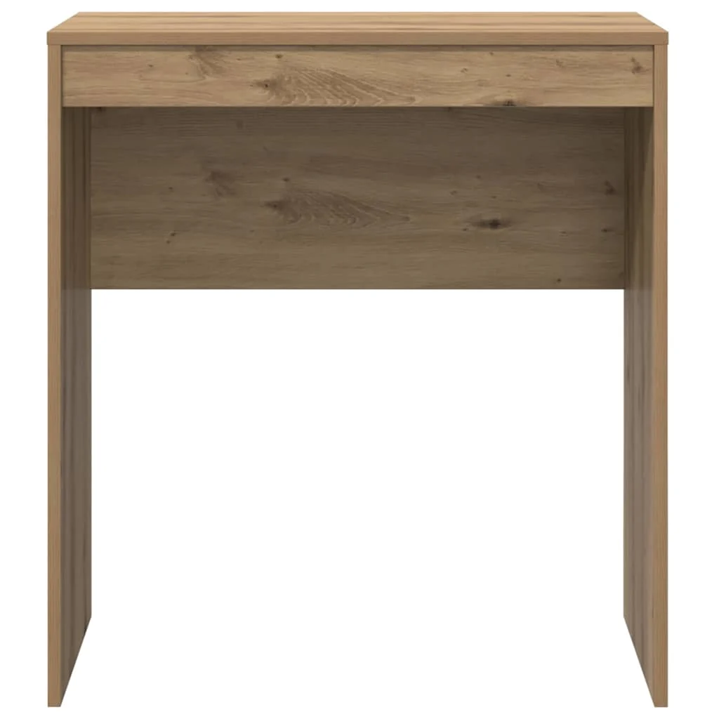 Bureau 70 x 40 x 76 cm chêne artisanal bois d'ingénierie – vue de dessus