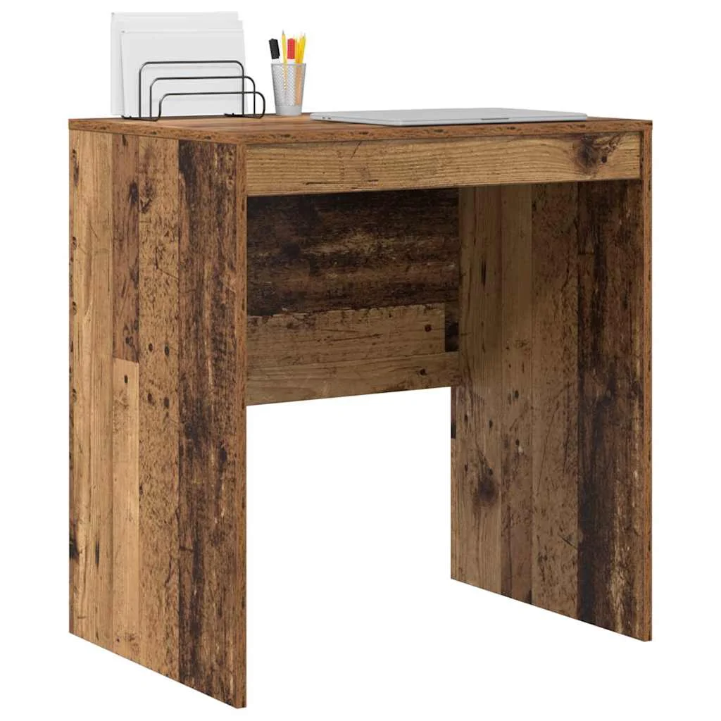 Bureau 70 x 50 x 76 cm bois ancien bois d'ingénierie – vue de détail