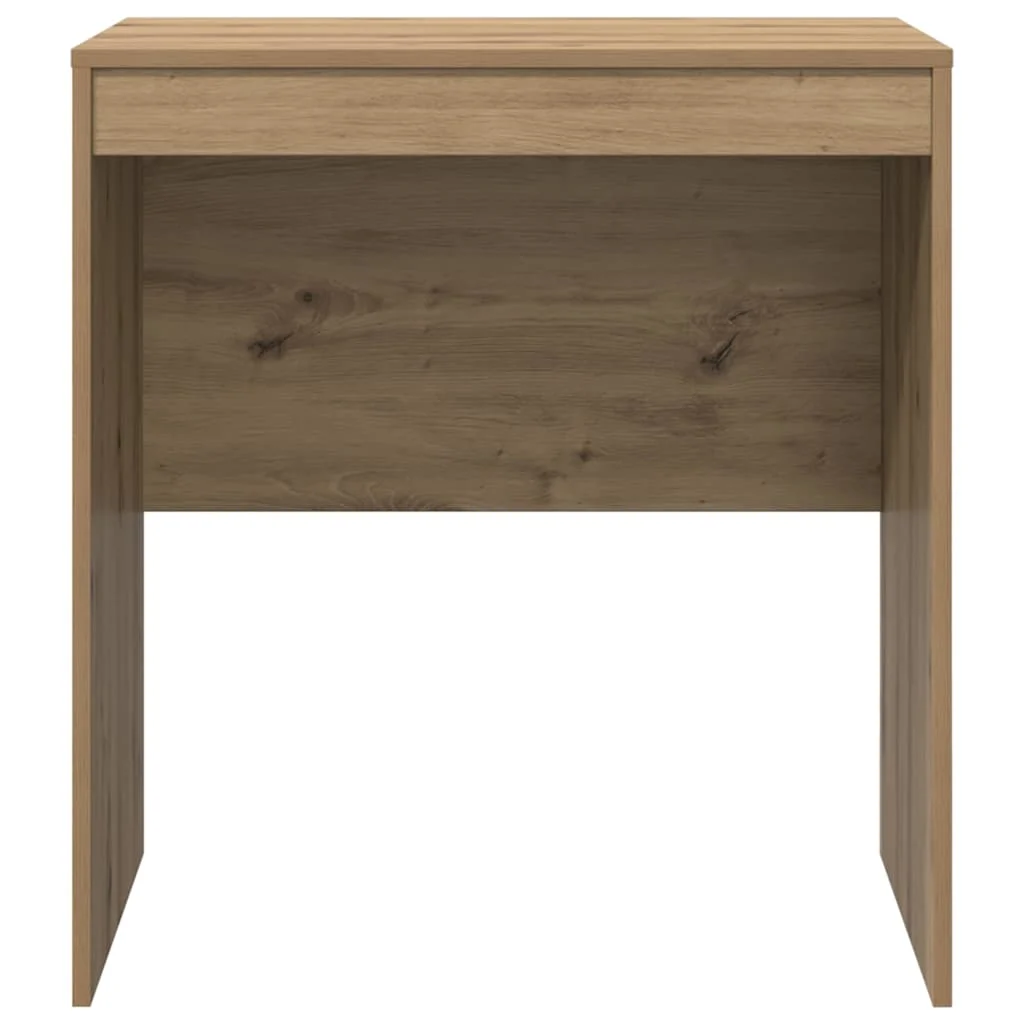 Bureau 70 x 50 x 76 cm chêne artisanal bois d'ingénierie – vue de dessus