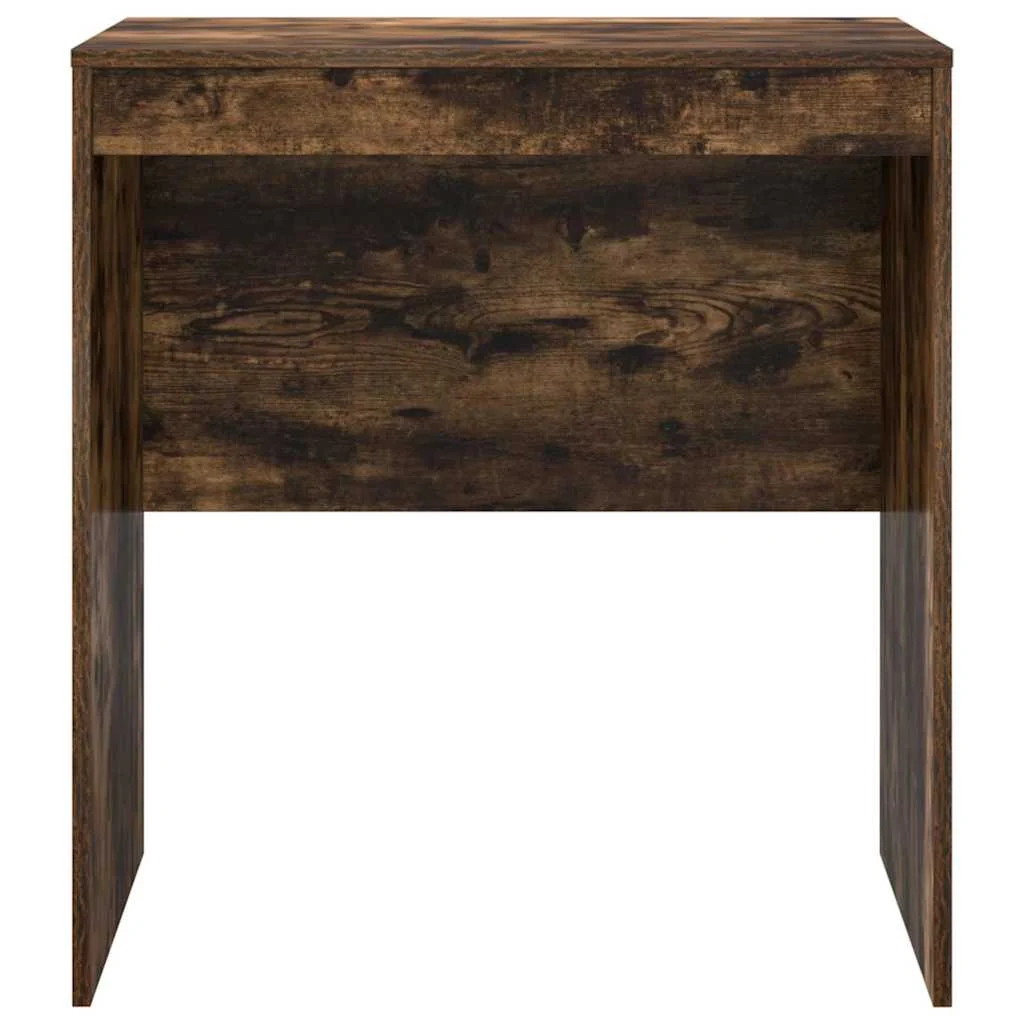 Bureau 70 x 50 x 76 cm chêne fumé bois d'ingénierie – vue de dessus