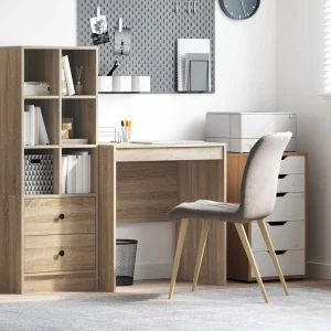 Bureau 70 x 50 x 76 cm chêne sonoma bois d'ingénierie – vue d’ensemble