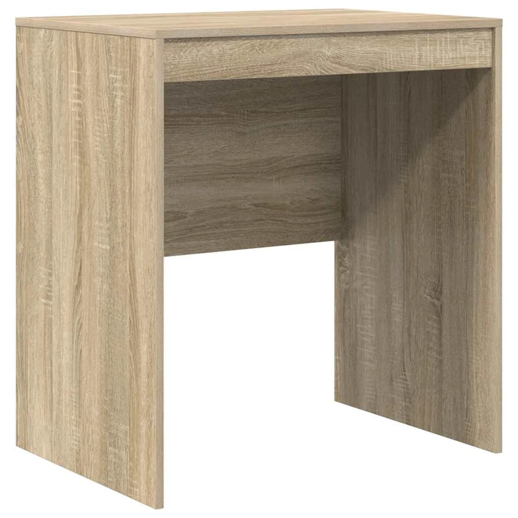 Bureau 70 x 50 x 76 cm chêne sonoma bois d'ingénierie – vue de côté