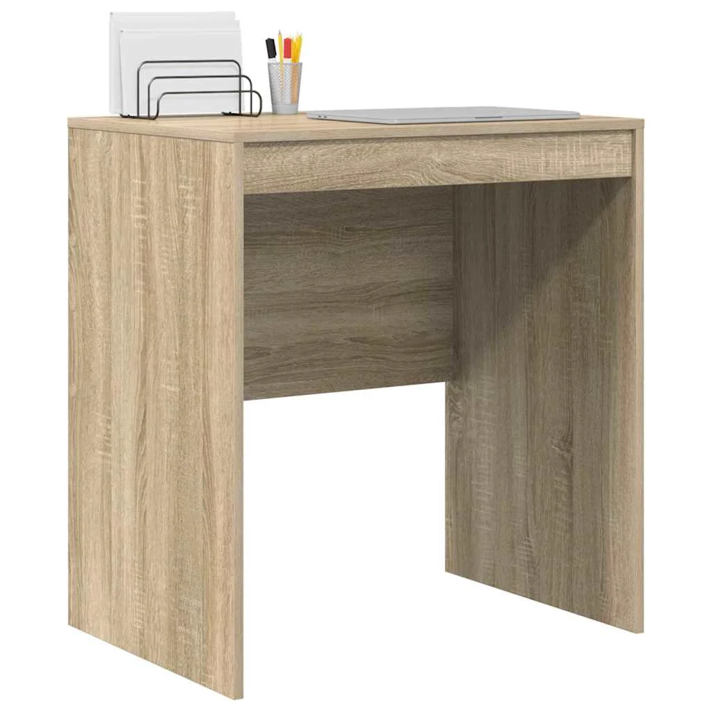 Bureau 70 x 50 x 76 cm chêne sonoma bois d'ingénierie – vue de détail