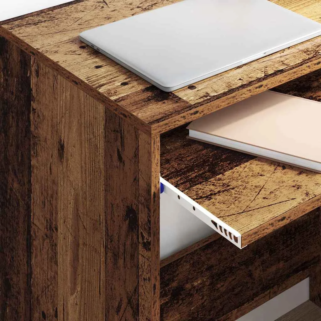 Bureau 77,5 x 43 x 79 cm bois ancien bois d'ingénierie – vue en situation