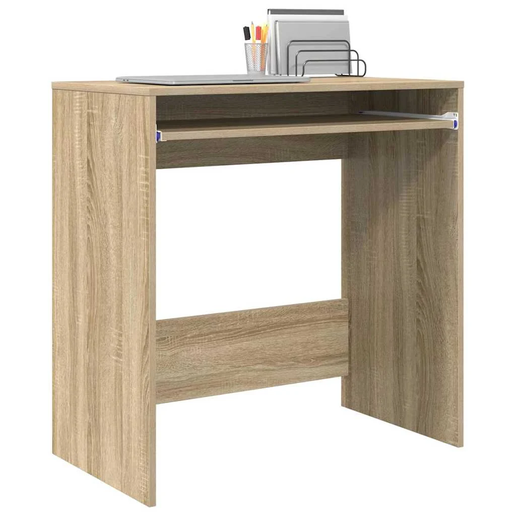 Bureau 77,5 x 43 x 79 cm chêne sonoma bois d'ingénierie – vue de détail