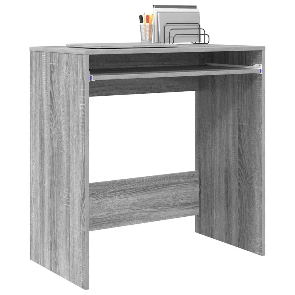 Bureau 77,5 x 43 x 79 cm sonoma gris bois d'ingénierie – vue de détail