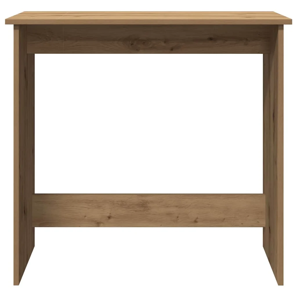 Bureau 80 x 40 x 75 cm chêne artisanal bois d'ingénierie – modèle 2 – vue en situation