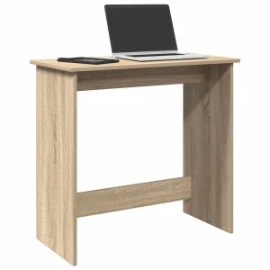 Bureau 80 x 40 x 75 cm chêne sonoma aggloméré – modèle 2 – vue d’ensemble