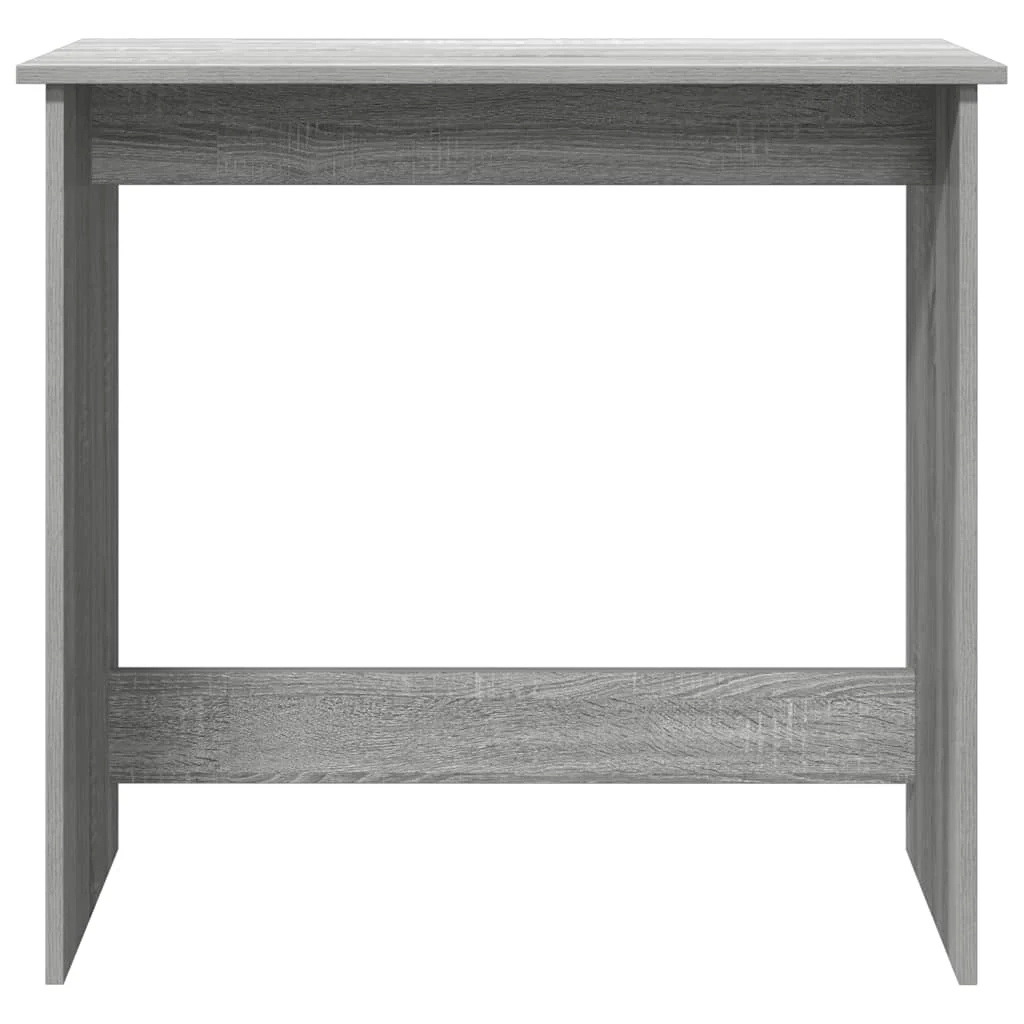 Bureau 80 x 40 x 75 cm sonoma gris bois d'ingénierie – modèle 2 – vue en situation