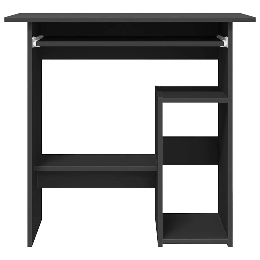 Bureau 80 x 45 x 74 cm gris aggloméré – vue en situation