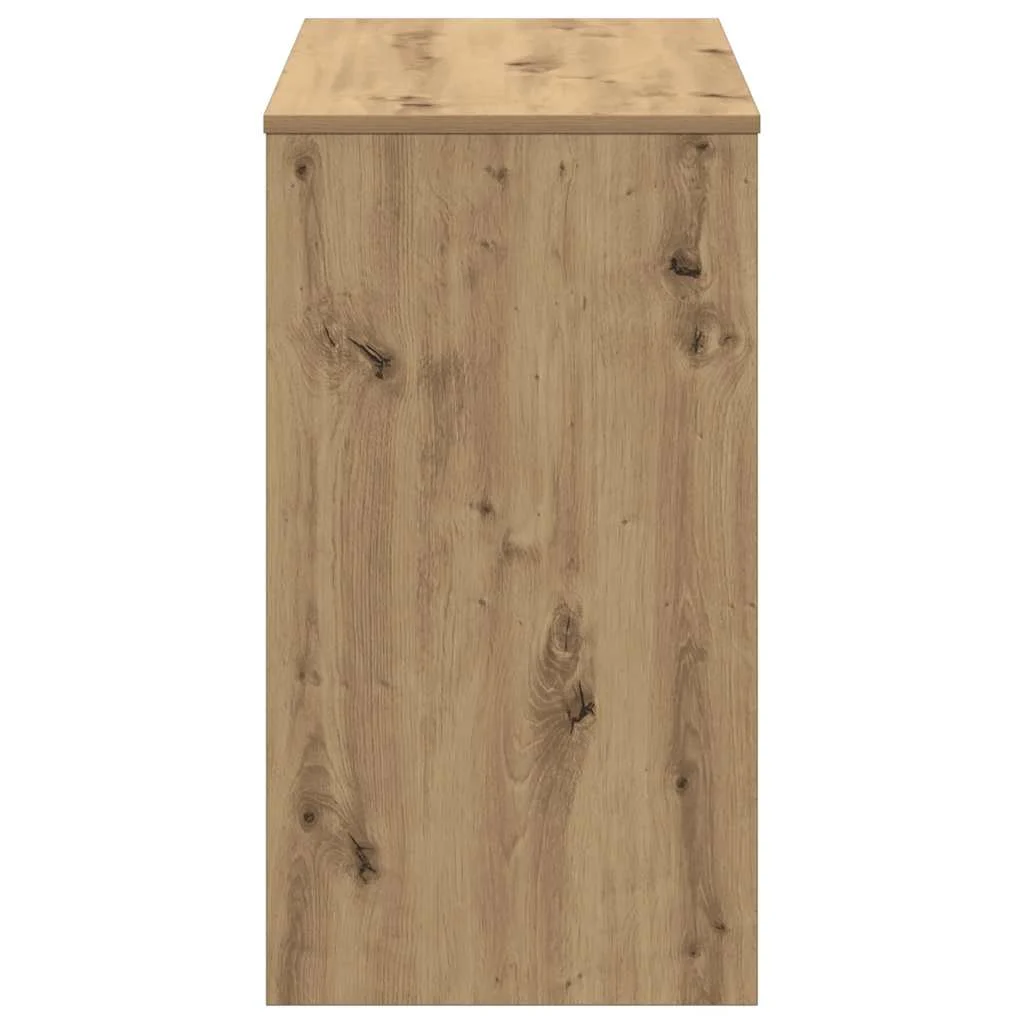 Bureau 90 x 40 x 72 cm chêne artisanal bois d'ingénierie – vue en situation