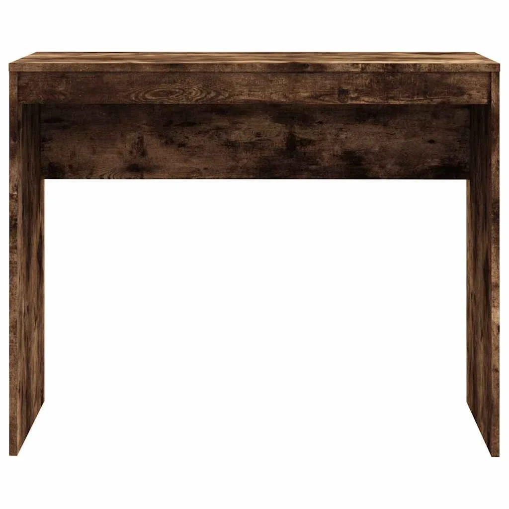 Bureau 90 x 40 x 72 cm chêne fumé bois d'ingénierie – vue en situation