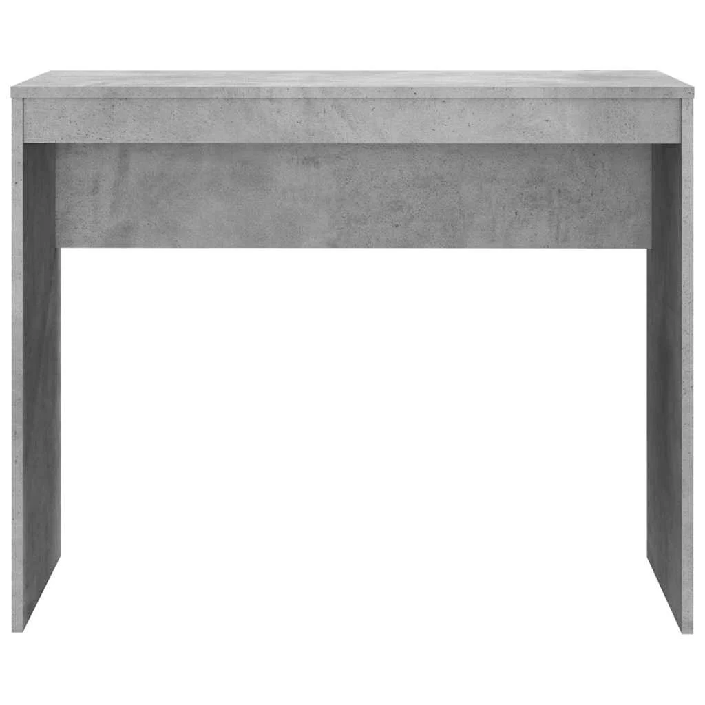 Bureau 90 x 40 x 72 cm gris béton bois d'ingénierie – vue en situation